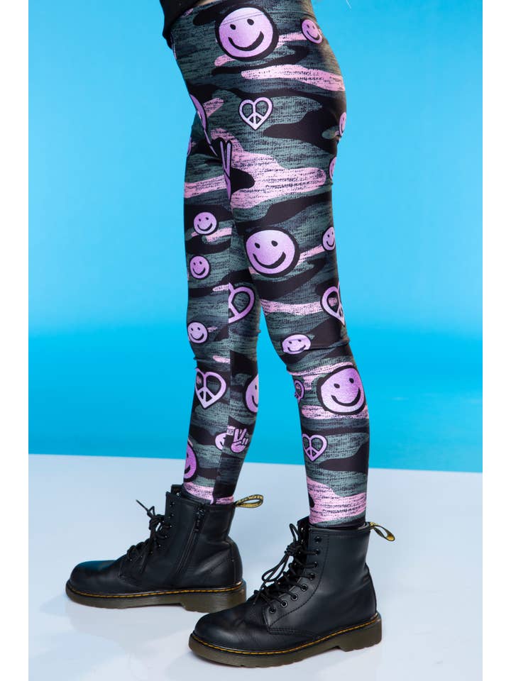 PixieLane - Wholesale Fashion Leggings - Kids - High Shine Long Legging46