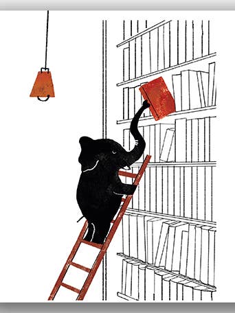 NC009 Amante de los libros - Kyoko Nemoto para venta al por mayor de Cardiau Nico Cards