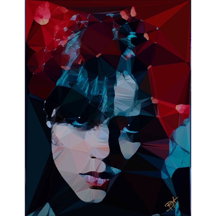 Addams (III) by Baiba Auria - signed Giclée print for wholesale by Egoiste Gallery