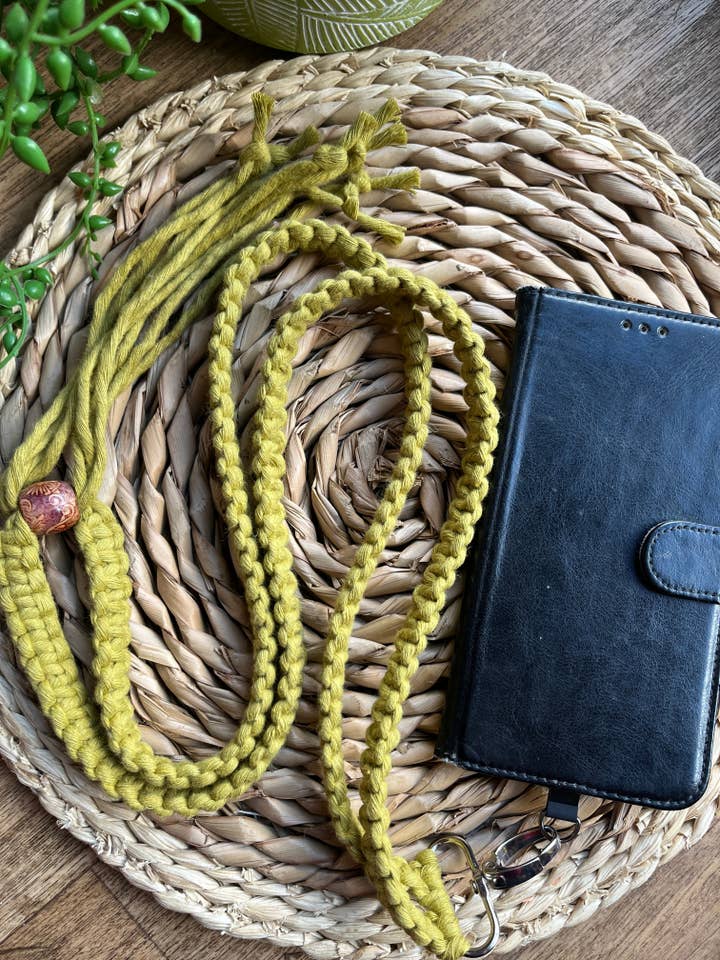 Adjustable Crossbody Phone Strap for wholesale by Macra-Made With Love