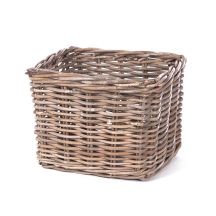 Willow Group - Wholesale Basket - Kubu Grey Rectangular Rattan Storage Basket 12.5L