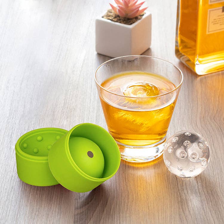 Kikkerland Design Inc - Wholesale Ice Tray/Mold - Pickleball Ice Ball Molds2