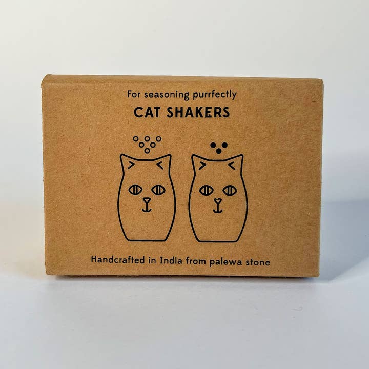 Ten Thousand Villages - Wholesale Salt & Pepper Shaker Set - Cat Salt & Pepper Shakers3