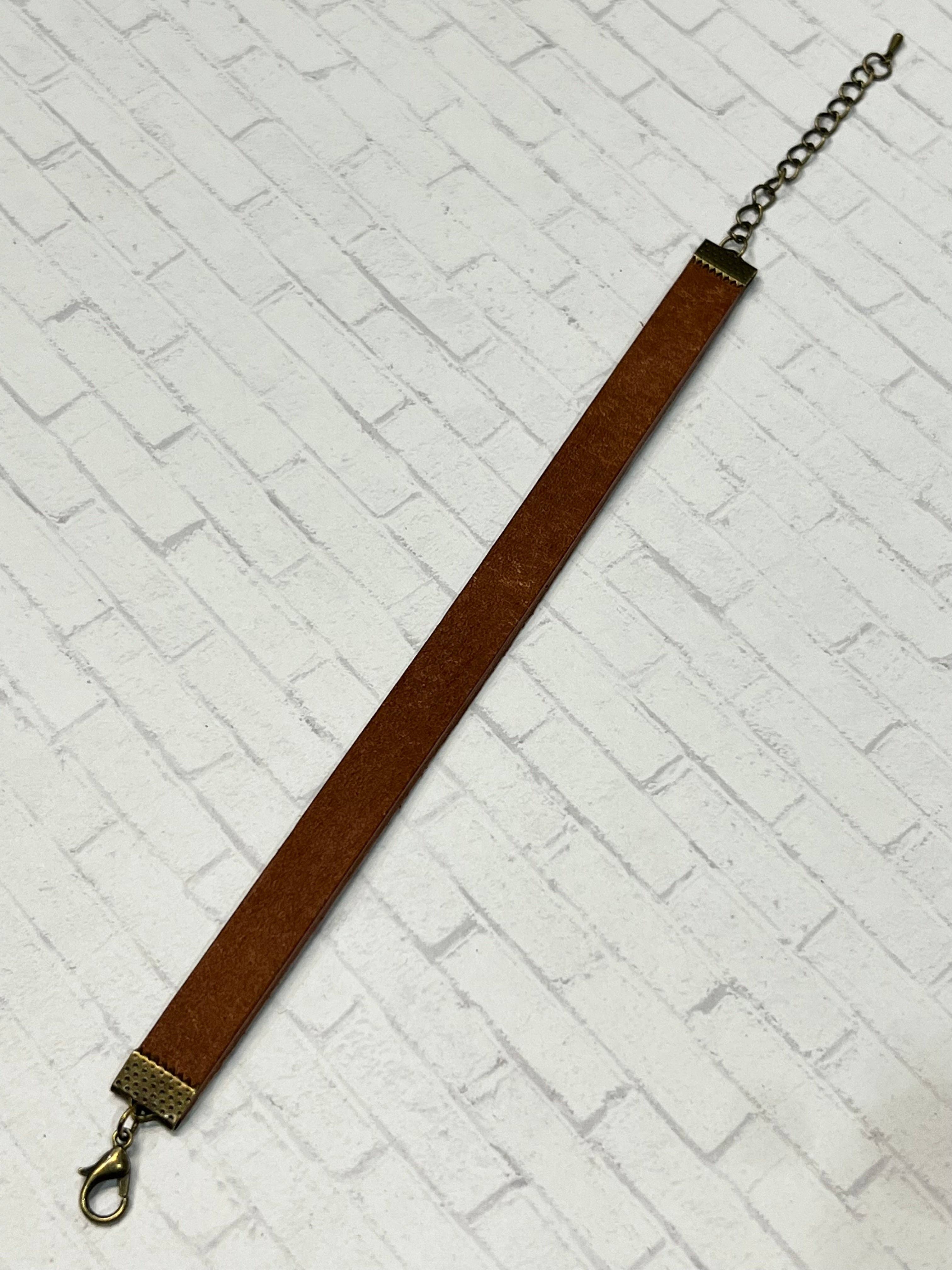 KW Custom Creations - Wholesale Woven/Braided Bracelet - Genuine Vegetable Tanned Leather Bracelet w/buckle6