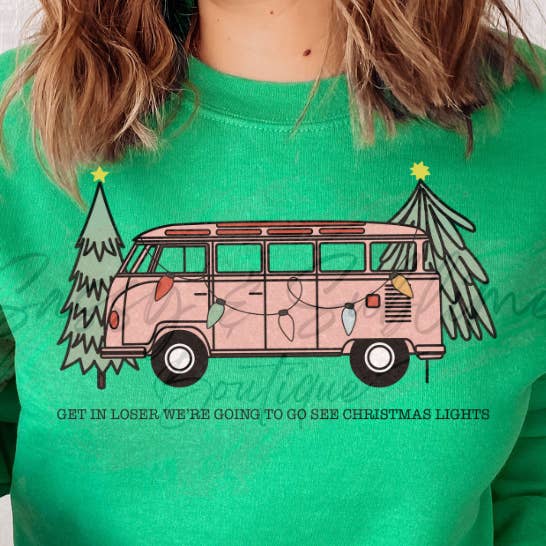 TRASFERIMENTO DELLE LUCI NATALIZIE - DTF Transfer per la vendita all'ingrosso da parte di Sassy and Sublime