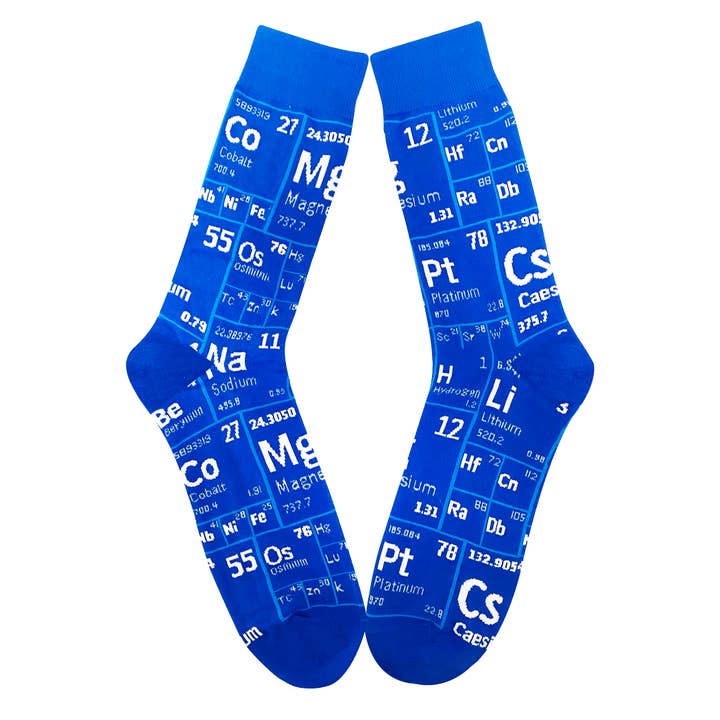 Calcetín para adultos de Chem Genius One Hit Wonders, talla L para venta al por mayor de Boogie Toes
