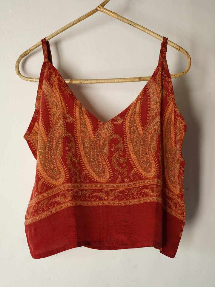 Annahmol - Wholesale Camisole - Women's - Vintage Silk Zero-Waste Cami47
