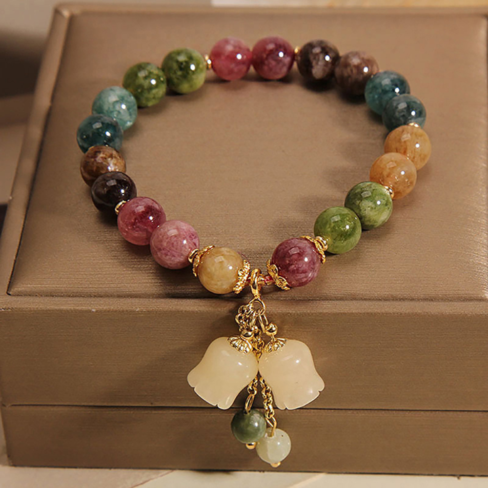 Ashlen - Wholesale Beaded Bracelet - NATURAL STONES BRACELET (ADJUSTABLE)3