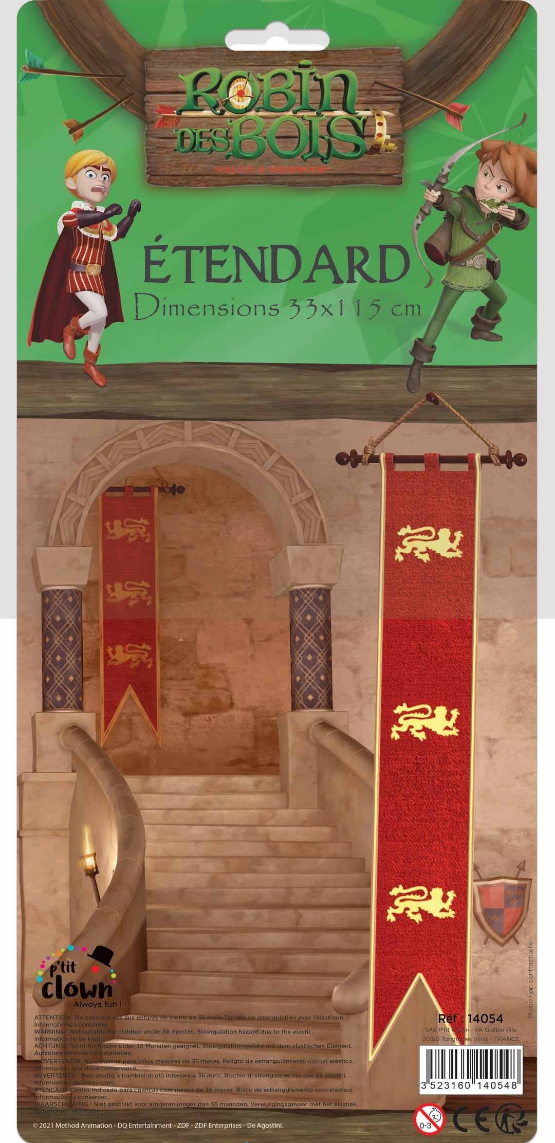 P'tit Clown - Wholesale Flag - Robin Hood™ - Standard - 115 cm