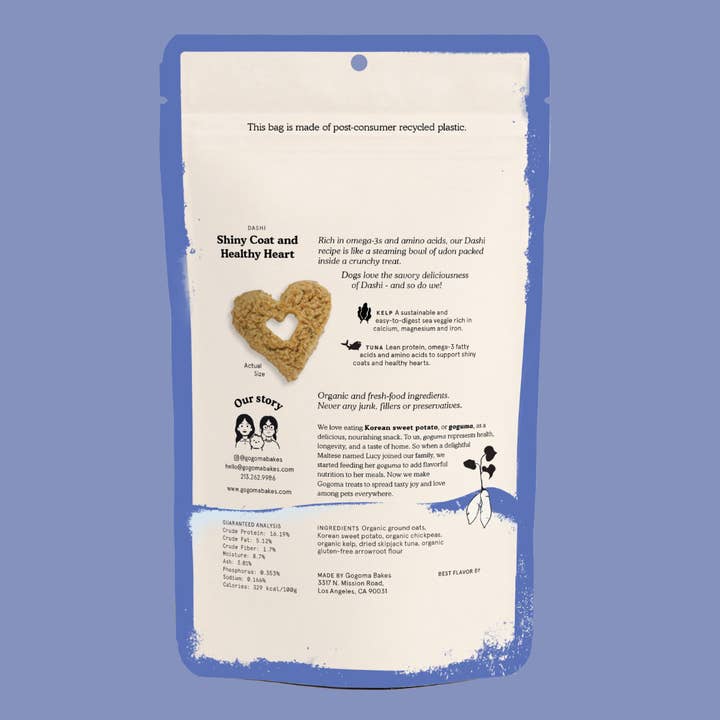 Gogoma - Wholesale Pet Treats - Dog - Kelp + Tuna Whole Food Dog Treat for Heart Health2