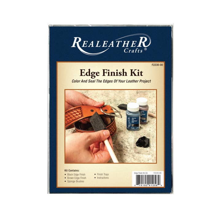 Realeather - Wholesale DIY Craft Kit - Acrylic Edge Finish Kit