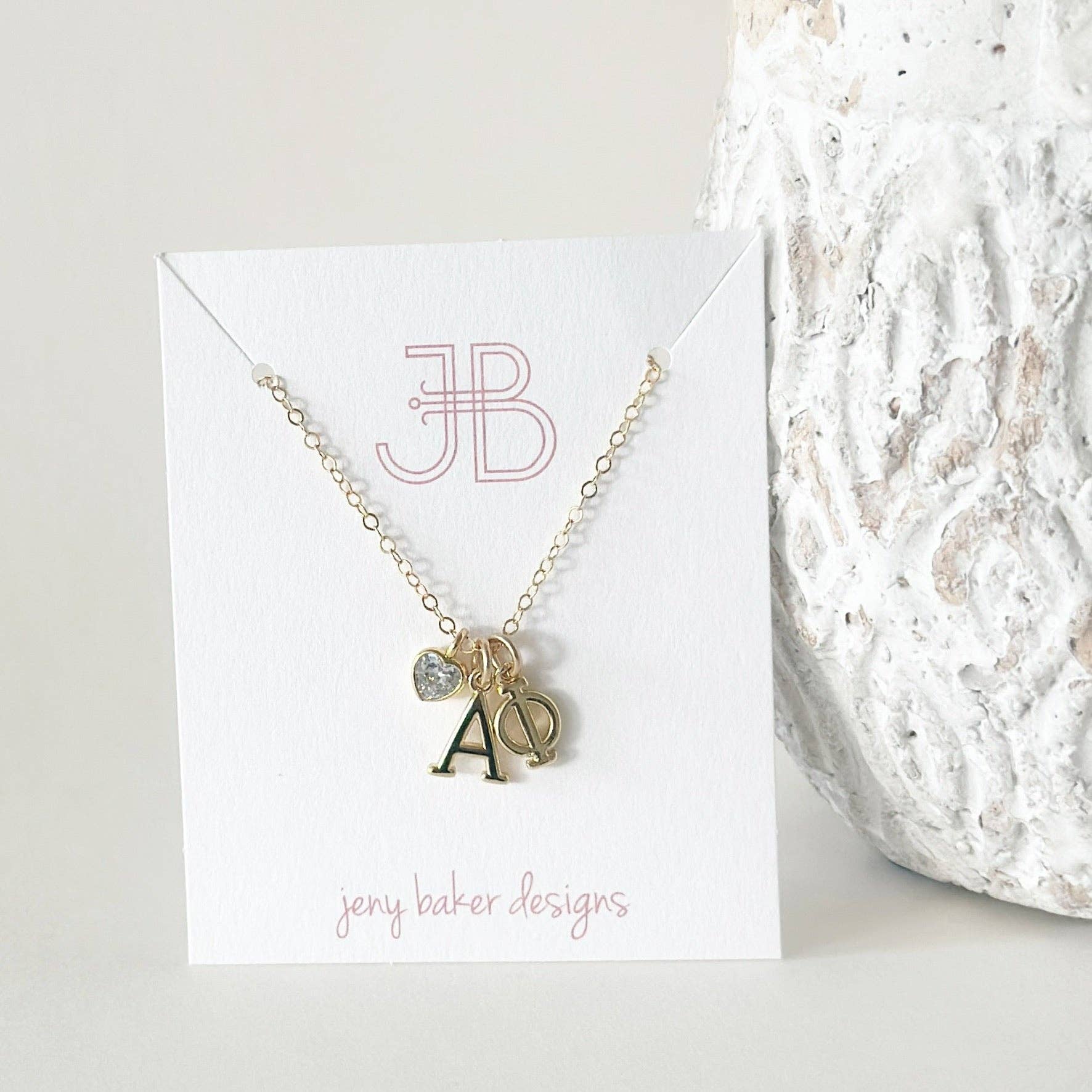 Jeny Baker Designs - Wholesale Pendant/Charm Necklace - Sorority Love Necklace7
