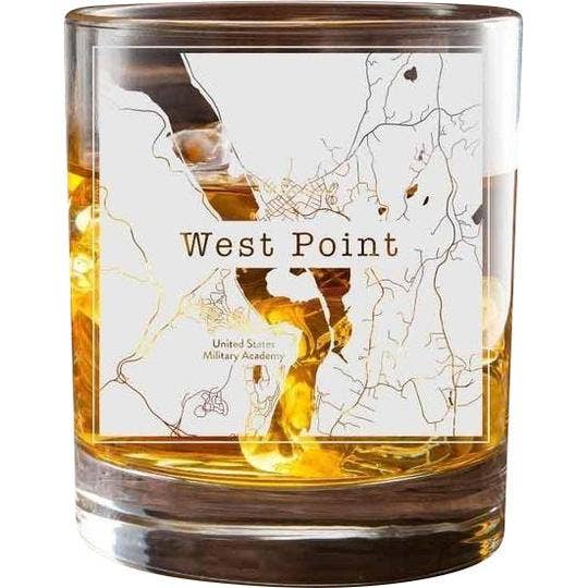 West Point College Lot de 2 verres pour la vente par College Town Glasses
