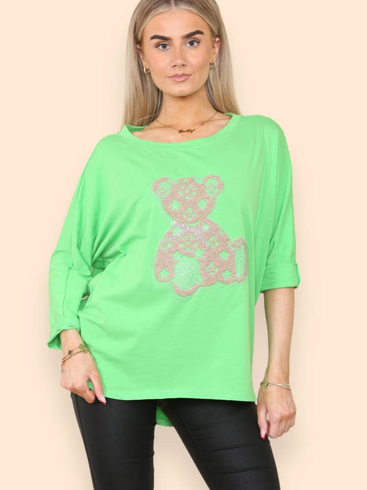 Top Diamante Teddy per la vendita all'ingrosso da parte di Misstreat