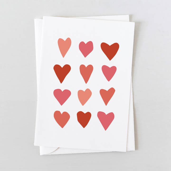 Coeurs rouges pour la vente par Laura Sevigny Design