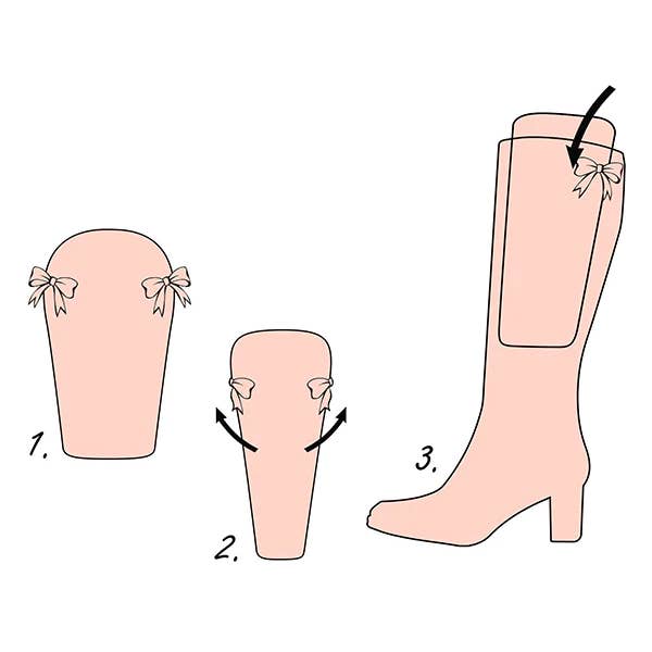 Protect My Shoes - Wholesale Shoe Accessories - Brown Suede Tall Boot Shapers