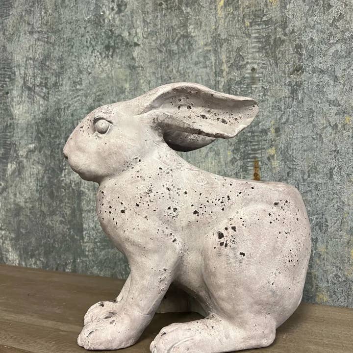 Vagabond Vintage - Wholesale Plant Pot - RESIN RABBIT PLANTER - LARGE1
