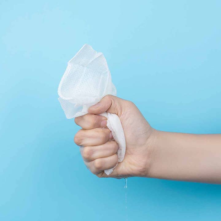 Kasara Atelier - Wholesale Face & body wipes - Refreshing Scented Towel – Green Tea Essence (Hot or Cold Use) 25pcs2