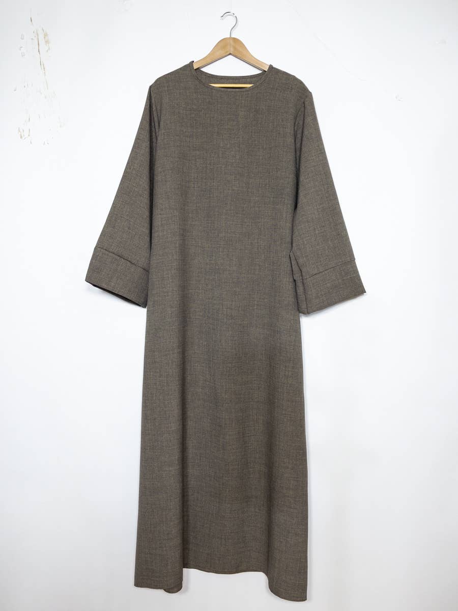 IDEAL OUTFIT – Großhandel Kaftan – Damen – Lange große Abaya mit weitem Ärmel Ref:2352LIN22