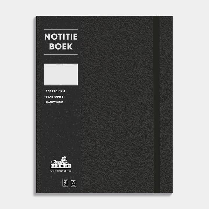 NOTEBOOK ±A4 LEATHER LOOK for wholesale by Mark My Words
