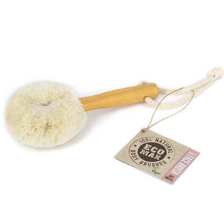 Ethical Global - Wholesale Body Brush - Dry Face Brush - Soft Jute, All Natural1