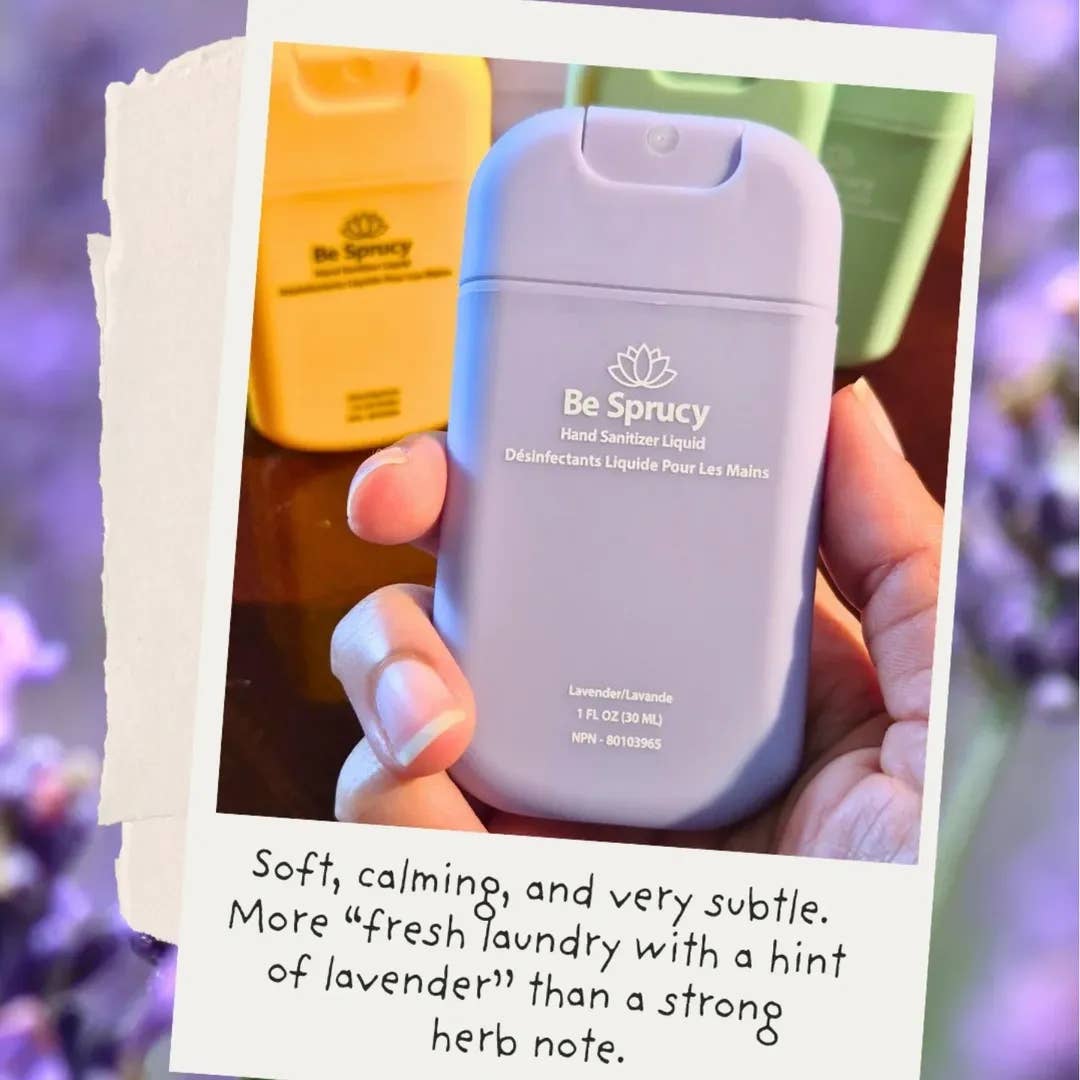 Be Sprucy Inc. - Vendita all'ingrosso Igienizzante per le mani - Lavendar - Be Sprucy ™ - Prodotto in Canada