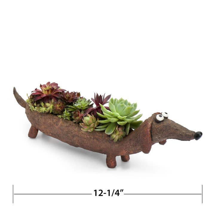 Cohasset Gifts - Wholesale Plant Pot - Rufus Doxen the Dog Blobhouse Planter1