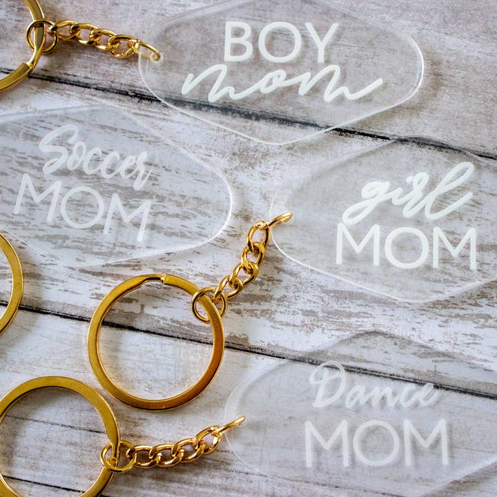 Mom Hotel Keychain Collection I 4 styles available for wholesale by The Busy Moms Boutique
