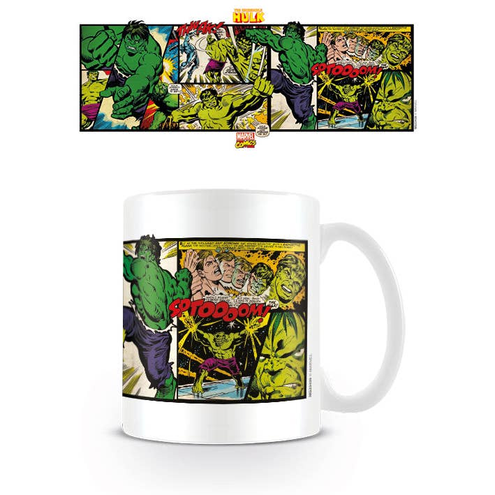 Tasse Marvel Comics (panneaux Hulk) pour la vente par Pyramid International