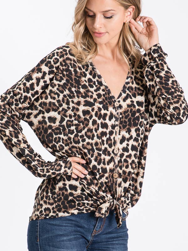 ST1346-11 DIERENPRINT TOP voor wholesale door HEIMISH