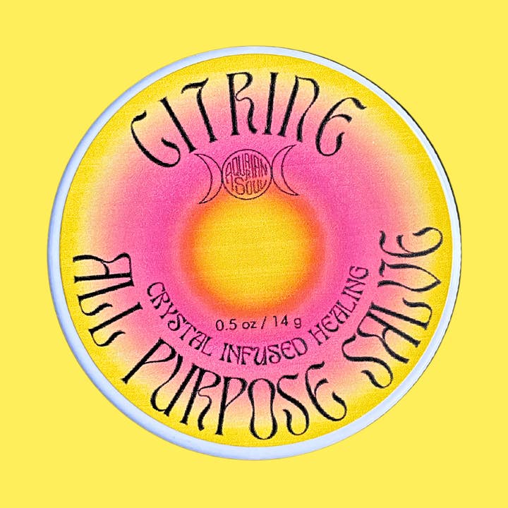 Citrine All Purpose Salve for wholesale by Aquarian Soul