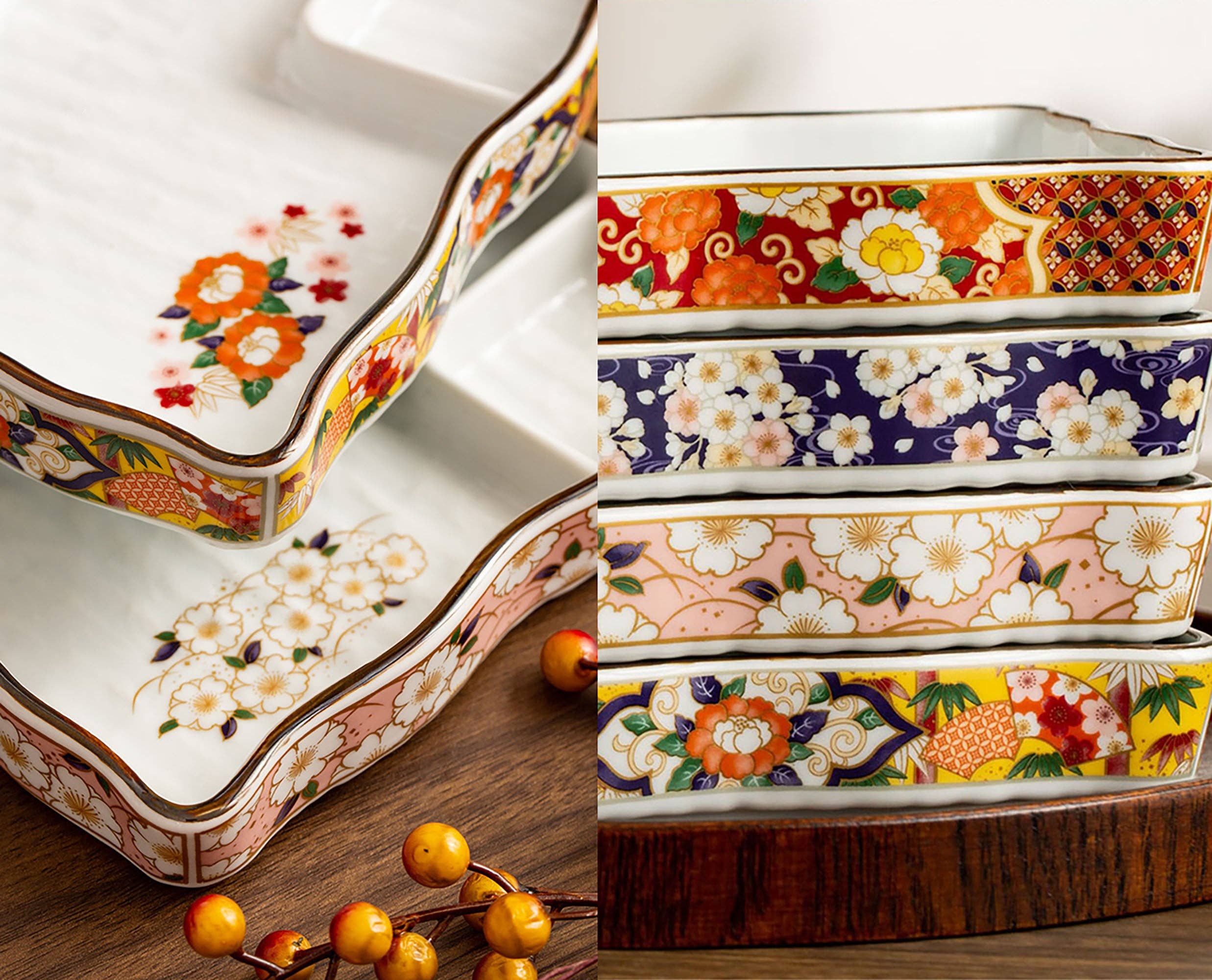 MinoCraft - Vente Plateaux de service - Assiette en porcelaine avec zone de sauce9