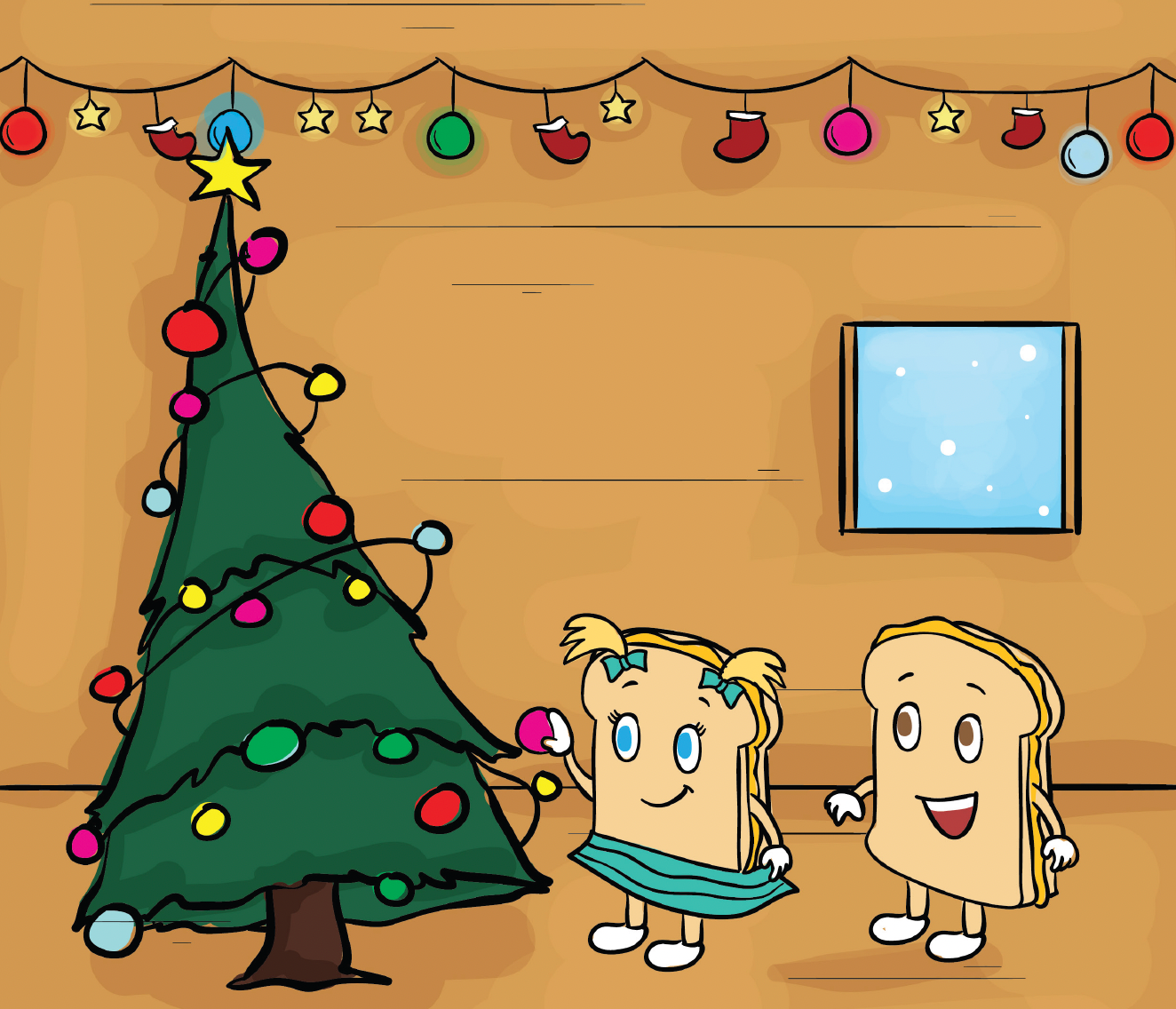 The Adventures of Susie & Johnny Grilled Cheese - Wholesale Preschool Book (3-5) - The Holiday Adventures of Susie & Johnny Grilled Cheese2