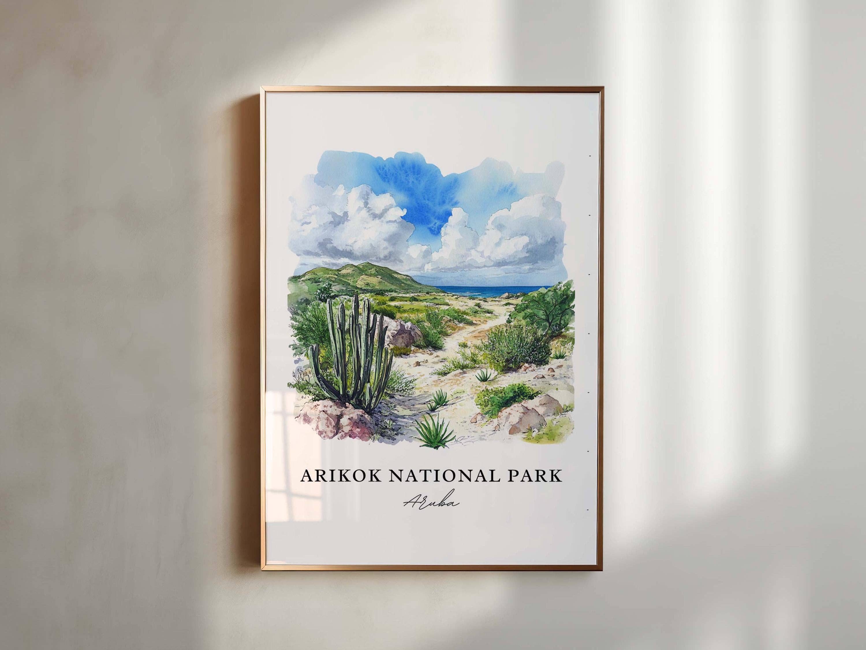 Premium Travel Art - Wholesale Art Print - Arikok National Park Wall Art - Aruba Print3