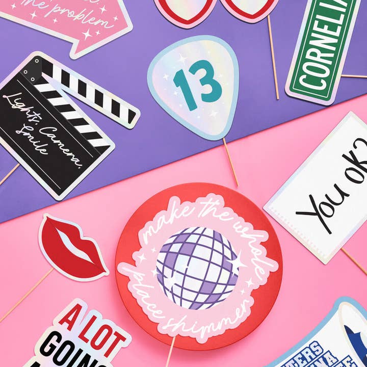 xo, Fetti - Wholesale Decal - Party Decorations - I'm the Problem Props - 26 pc. photo booth set4