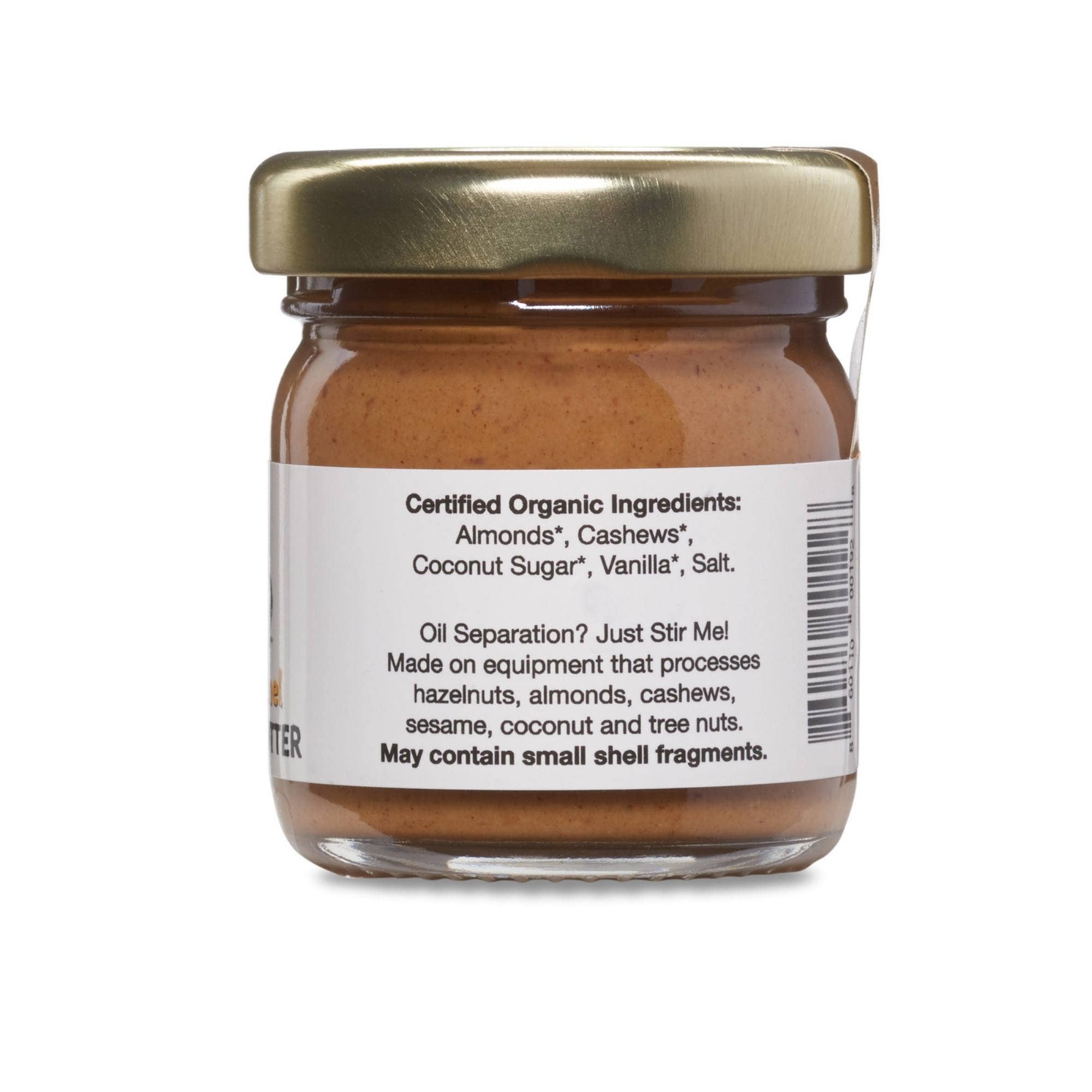JEM Organics – wholesale Nut butter – 1.27 oz JEM Organics Salted Caramel Almond Butter1