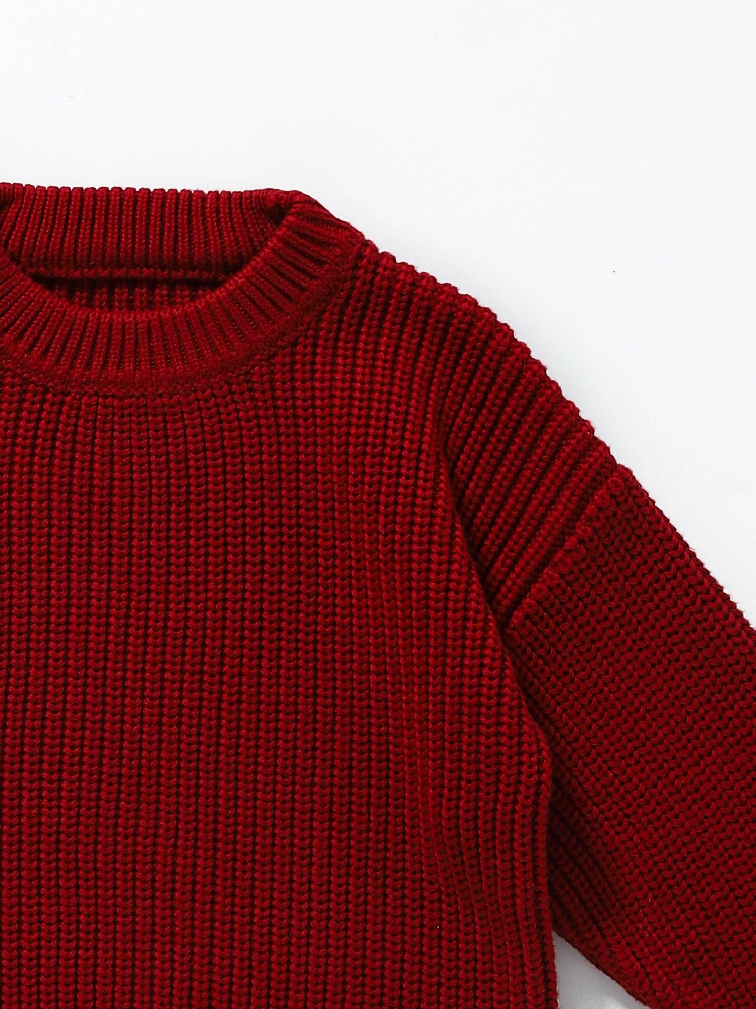 sassy kids palace – wholesale Tröja - Barn – Vinfärgad vintertröja för flickor1