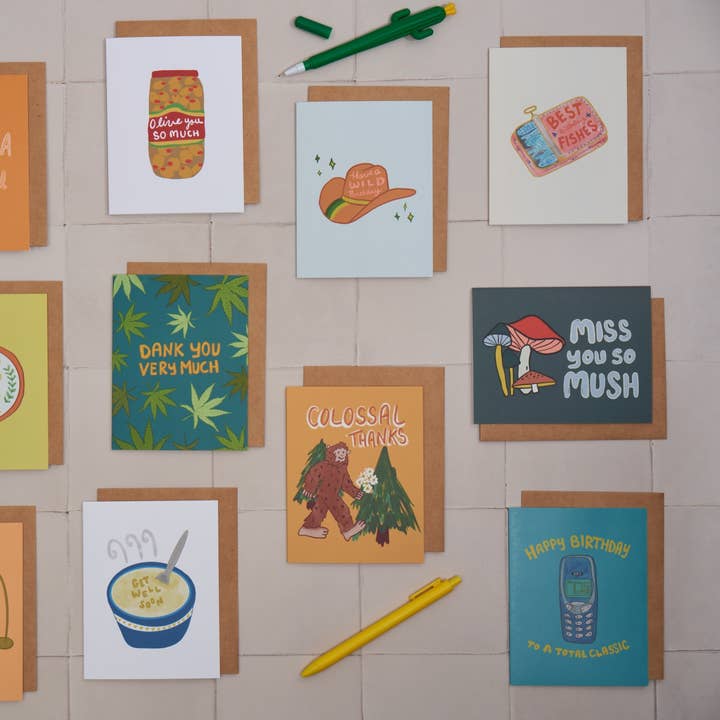 Marigold Press - Wholesale Birthday Card - 90s/2000s Nokia Snake Retro Birthday Card1