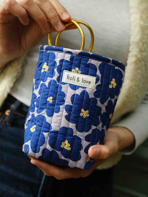 Kleine tas met grote bloem voor wholesale door Holi and Love