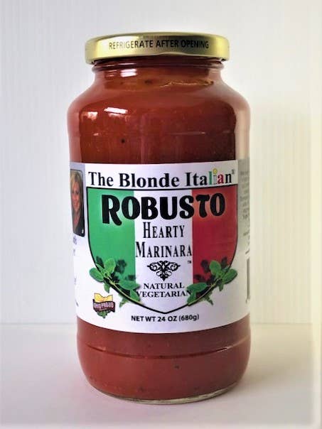 Marinara Robusto Hearty Marinara Sauce for wholesale by The Blonde Italian