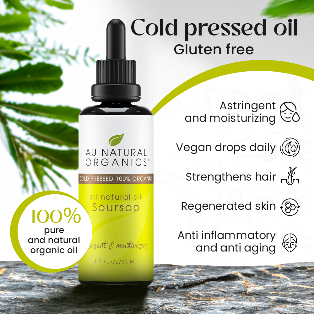 Au Natural Organics - Wholesale Night Cream - Soursop Oil with Graviola Seed for Skin Nourishment6