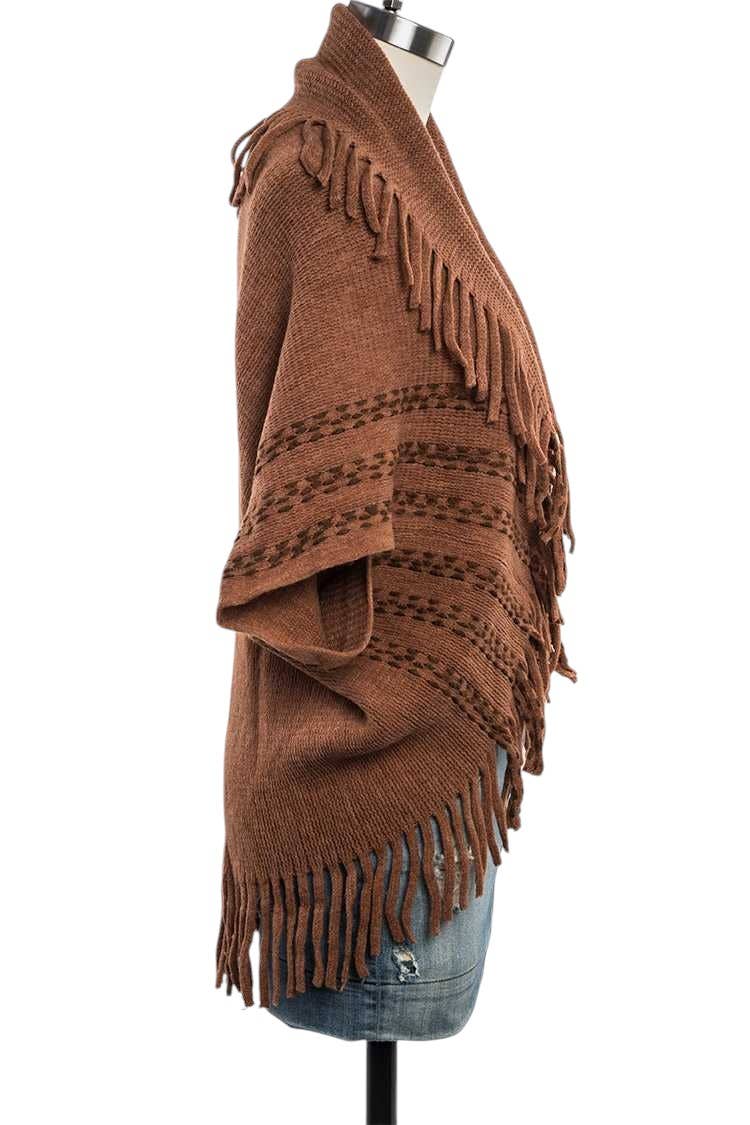 LA Jewelry Plaza - Vente Cardigan – femme - Cardigan en maille à revers fendus1