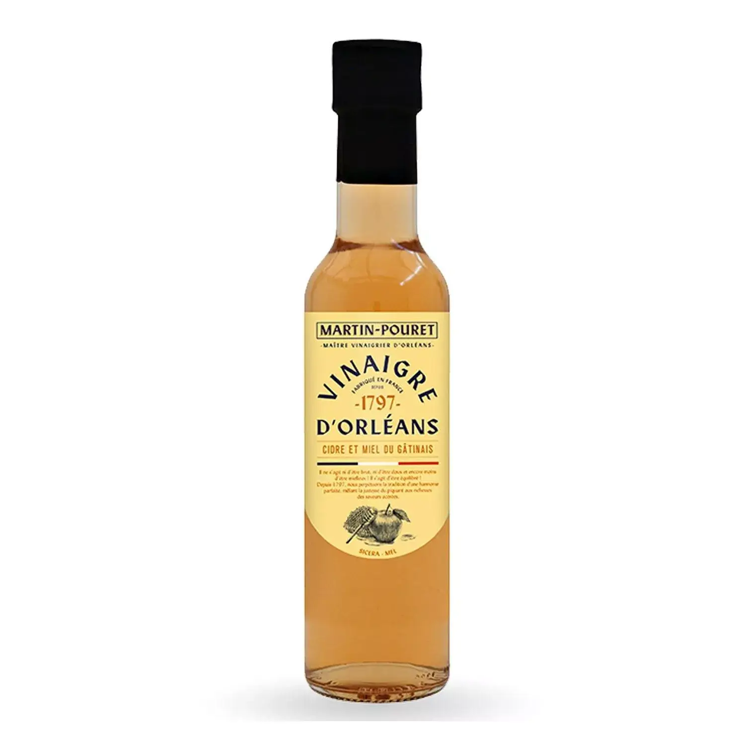 Martin-Pouret - Wholesale Vinegar - Normandy Cider Vinegar with Gâtinais Honey 250ml0