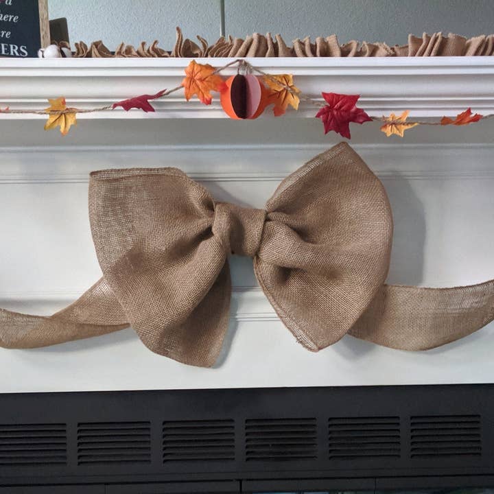 the Trove - Wholesale Christmas Decoration - Big Burlap Bow2