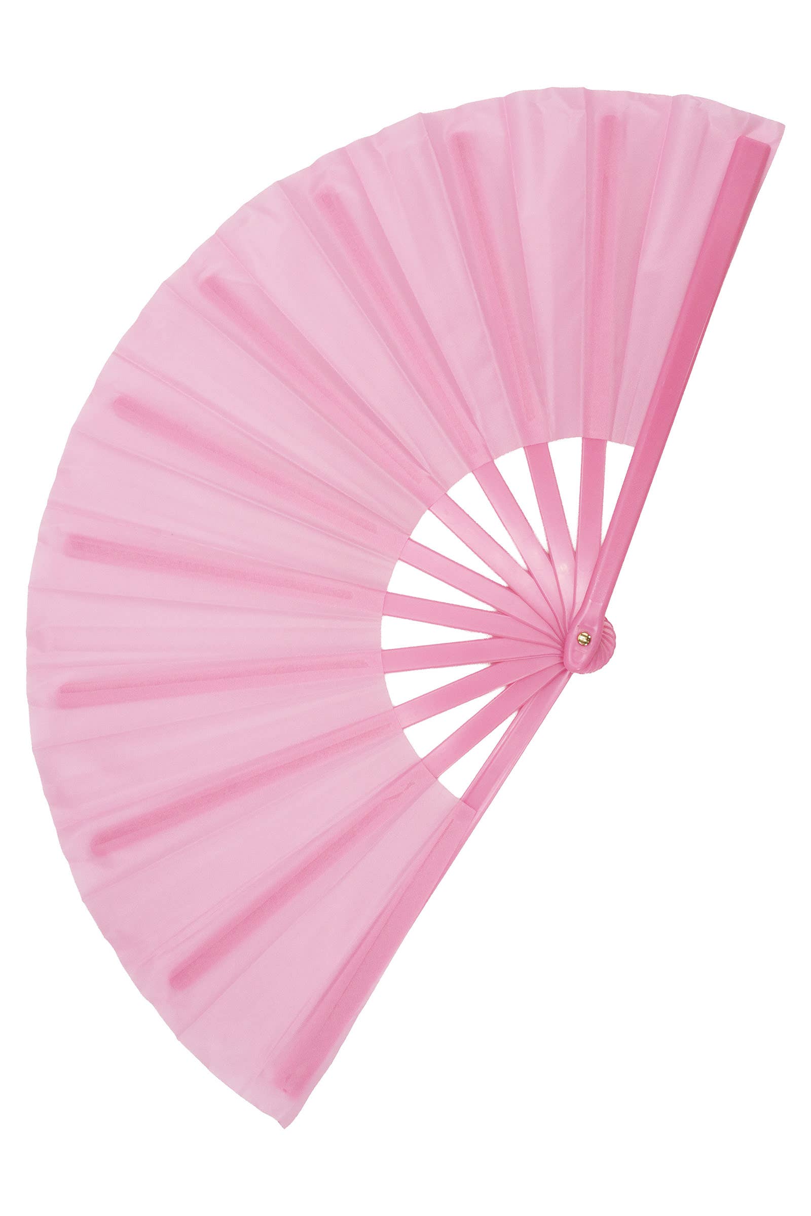 ASSORTED Large Solid Line Dance Folding Fan - 13 Inch for wholesale on Faire13