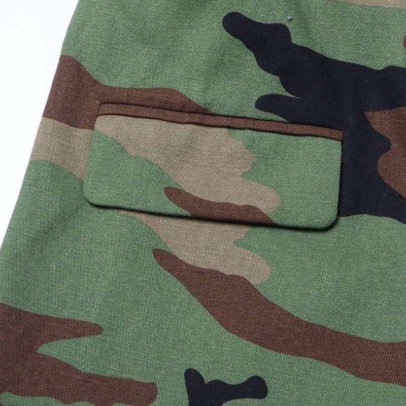 Color as pictures BL24Y Camouflage Belted Blazer with Military Accents for wholesale on Faire14