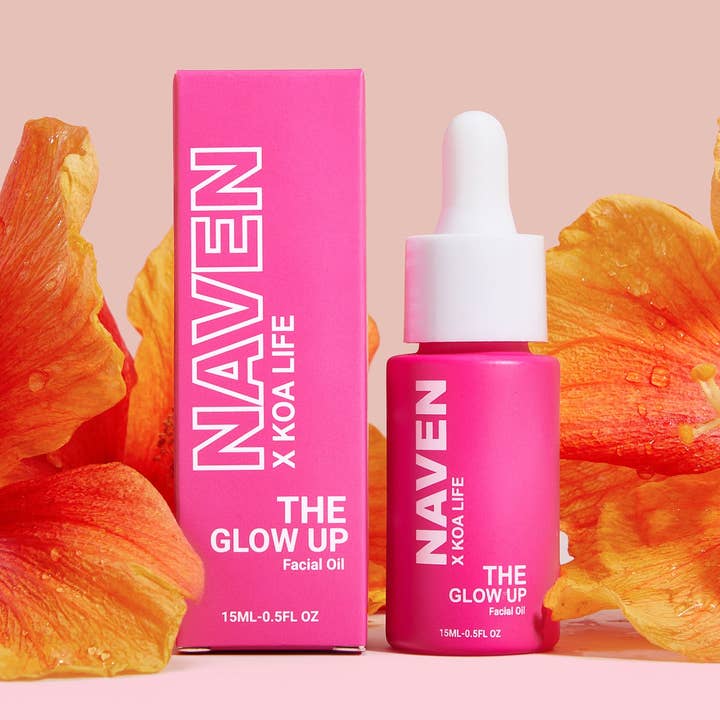 NAVEN x KOA LIFE | The Glow Up - Huile anti-âge quotidienne pour le visage pour la vente par KOA LIFE