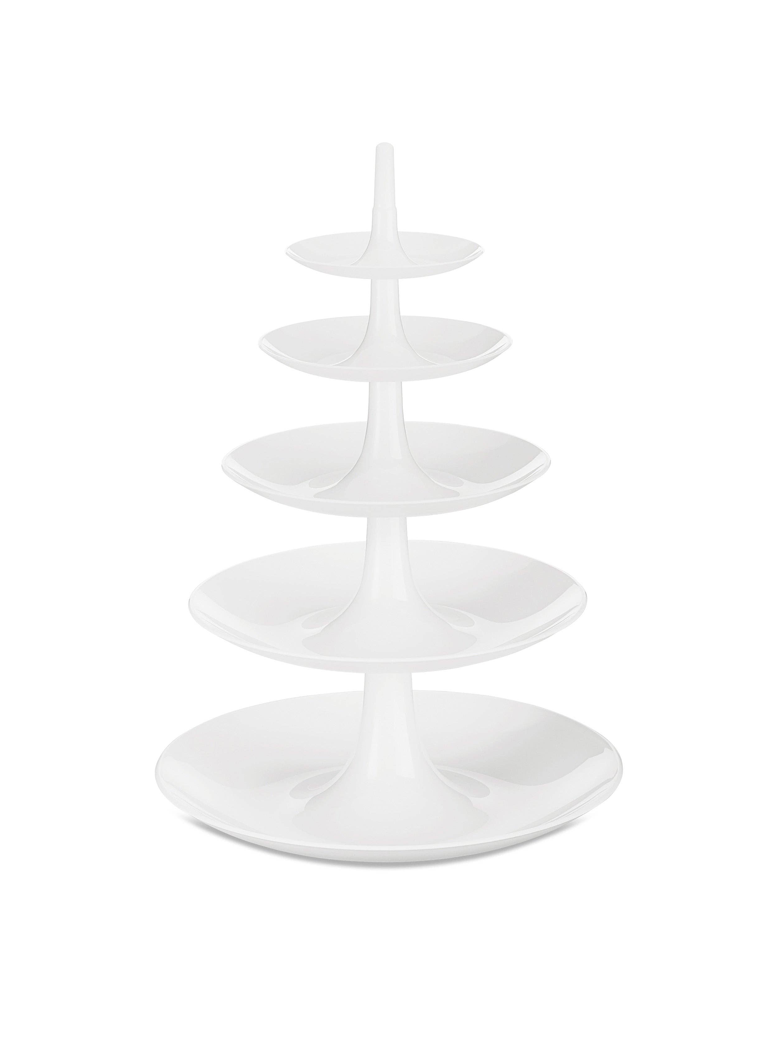 Cotton white BABELL BIG tiered stand for wholesale on Faire
