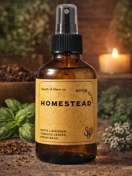 Homestead (Room Spray) for wholesale by South Of Here Co