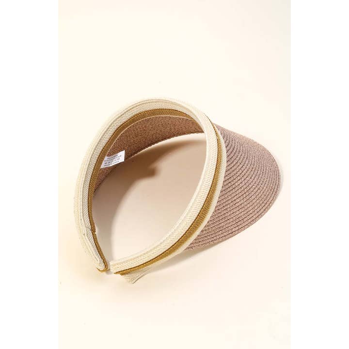 Anarchy Street - Wholesale Visor - Women's - Fashion Straw Visor Hat2